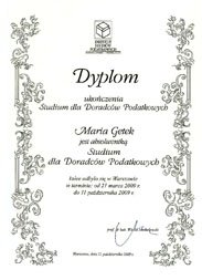Dyplom - rachunkowość i księgowość Olsztyn